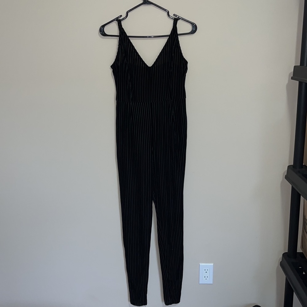 Forever 21 black full body pants suit